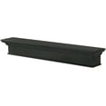 thumbnail image 3 of Pearl Mantels Henry Premium Black MDF Mantel Shelf, Precision Black Paint, 72"L x 9"D x 8"H, 3 of 5