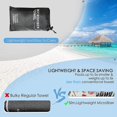 thumbnail image 4 of Microfiber Quick Drying Beach Towel With A Carrying Bag, Super Towel, 4 of 5