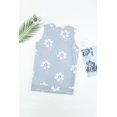 thumbnail image 2 of ABPHQTO Camiseta sin mangas gris con cuello redondo para mujer, 2 of 5