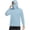 Light Blue-11, variant on Aofany Men's UPF 50 Sun Protection Shirts Outdoor UV Lightweight Hoodie Long Sleeve Fishing Hiking Performance Shirts Rash Guard SPF Shirts with Mask Rash Guard