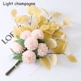 thumbnail image 4 of Home Decoration Party Simulation Nordic Hydrangea Bridal Chrysanthemum Ball Fake Flowers Silk Flower Artificial Flowers SKY BLUE, 4 of 8