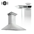 thumbnail image 5 of ZLINE 30 in. Wall Mount Range Hood in Stainless Steel with Built-in CrownSound Bluetooth Speakers (KL2CRN-BT-30), 5 of 5