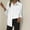 White, variant on AXXD Womens Shirts Basic Summer 2024 Solid Color Lapel Casual Long-Sleeved Pocket Shirt