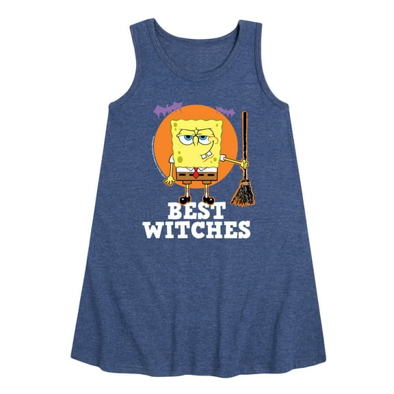 SpongeBob SquarePants - Best Witches - Toddler and Youth Girls A-line Dress