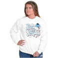 thumbnail image 4 of Tootsie Owl USA Stars and Stripes Unisex Plus Size Sweatshirt Brisco Brands 3X, 4 of 5