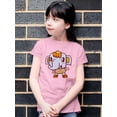 thumbnail image 2 of Elephant Smiling T-Shirt Juniors -Image by Shutterstock,  x-Large, 2 of 4