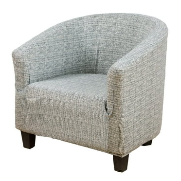 Club Chair Slipcover High Stretch Removable Washable Armchair Sofa Slipcover Furniture Protector for Living Room