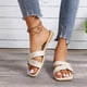 thumbnail image 4 of Amzcrzy Zapatos de mujer,Zapatos de mujer,Zapatillas de mujer, Sandalias planas de mujer, sandalias de playa para mujer, zapatillas casuales antideslizantes de verano Sandalias Mujer Zapatillas De Ca, 4 of 7