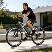 1500W Peak 750W Electric Bicycle 48V 15Ah,26'' Mountain Ebike 30MPH 45-65Miles Range,Removable Battery Adult Electric Bike UL2849