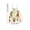 White, variant on Solivara Halloween Cosplay Apron Funny Pattern Design Apron Dress Black For Women Men(White,26.77*21.65in)