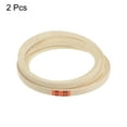 thumbnail image 3 of Uxcell 2pcs M40 Industrial Sewing Machine Belt 40" Outer Girth Rubber Triangle V-Belt, 3 of 6