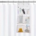 thumbnail image 1 of Bolsa organizadora de ducha de malla de secado rápido con 6 bolsillos: solución de almacenamiento ideal for el baño, 1 of 5