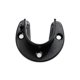 thumbnail image 1 of U-Shaped Rod Stainless Steel Closet Hanging Rail Rod End Support Bracket Seat Socket Fits Pipe Rail Shower Curtain Closet, 1 of 5