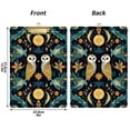 thumbnail image 5 of FORMRS Acrylic Clipboard with Low Profile Clip Standard A4 Letter Size, 12.5" x 9", Brown Mystical Owls, 5 of 8