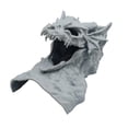 thumbnail image 2 of mdesiwst Dragon Design Aquarium Cave 3D Printed Fish Tunnel Hideout under Gravel Tunnel with Viewing Ports for Betta Shrimp Pleco Corydoras, 2 of 7
