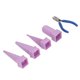 thumbnail image 5 of Risegun, 4 Uds., Mandril De Joyería, Herramienta De Fabricación De Joyería Cuadrada Triangular Ovalada Redonda con Alicates De 5 Pulgadas, 5 of 8