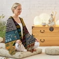 thumbnail image 4 of Yoga Blanket Gifts for Women Yoga Lovers Instructors, Yoga Blanket Gifts from Daughter Friends, Yoga Blanket Gifts for Outdoors Travel, Zen Meditation Room and Birthday Party Decor 50 * 60, 4 of 6