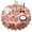 Pioneer Flower Floral-1, variant on Pioneer Flower Floral Print Pattern Round Tablecloth 60"x60",Wrinkle Wipeable Table Cloth for Kitchen Dining Room Picnic Patio Party