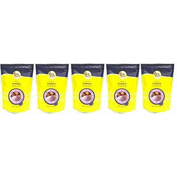 NineChef Bundle - Qbubble Tea Taro Powder 2.2 Pound (5-(Pack)) 1 NineChef Brand Long Handle Spoon