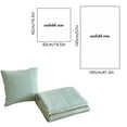 thumbnail image 3 of COM1950s 2-in-1 Pillow Blanket, Office Nap Car Travel Essential, Lightweight Convertible Washable Multi Use, 3 of 7