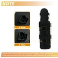 thumbnail image 4 of Interruptor de ventana eléctrica del lado del conductor delantero izquierdo para Citroen C5 2001-2008 No. 6554HQ para Peugeot 807 2002-2008, 4 of 7