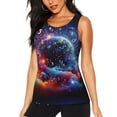 thumbnail image 1 of Easygdp Espace Flottant Chiffres et Lettres pour Débardeur d'Entraînement pour Femmes, Haut de Course, Chemise de Randonnée, Séchage Rapide pour Course, Yoga, Randonnée - Très Grand, 1 of 7