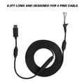thumbnail image 2 of Fil de Remplacement USB 5 Broches, 2,5 M avec Câble Gamepad Adaptateur, pour, 2 of 8