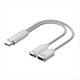 thumbnail image 1 of Cable Adaptador USB C OTG para Teléfono 2 en 1, Tipo C A USB A, con Puerto de Carga PD para Smartphone, Portátil, Tableta, Color ., 1 of 5