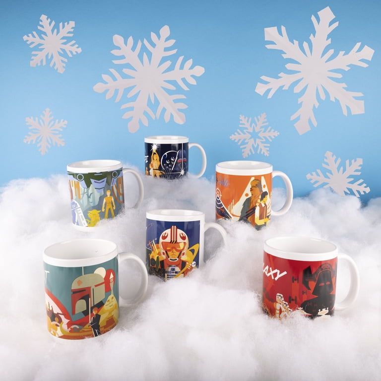 Star Wars Classic Heroic Gestures 6 Mug Set with Cocoa - Walmart.com