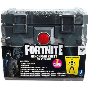 Jazwares Fortnite Build Shadow Henchman Collectible Action Figures, Plastic, 9.9 oz
