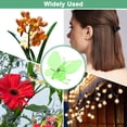 thumbnail image 7 of Uxcell 100-Pack Orchid Clips Plastic Garden Plant Clips Dragonfly Orchid Clips [Green], 7 of 7