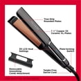thumbnail image 4 of Revlon Plancha de pelo liso de cobre | Control de encrespamiento para estilos rápidos y brillantes, (XL 1-1/2 pulgadas), 4 of 5