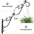 thumbnail image 3 of HEALEEP 1Ud Soporte De Pared Para Plantas De Hierro Negro Estilo Europeo Para, 3 of 8
