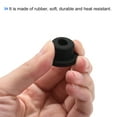 thumbnail image 4 of Uxcell Rubber Grommet Mount Dia 3/4" (19mm) Round T Type for Wire Protection 6 Pack, 4 of 5