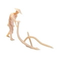 thumbnail image 4 of 1:64 Modelo de escena Figura de personas pequeñas Modelo Escenas Personaje sin pintar Muñeca de resina Agricultor, 4 of 9