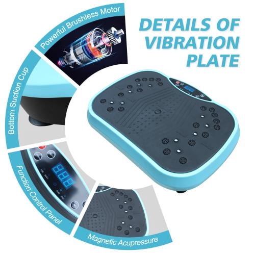 Vibration Plate Fitness Equipment Full Body Exercise Vibration Fitness Platform Home Weight Loss Shaping Training Equipment