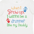 thumbnail image 4 of Inktastic Drummer Like Daddy Boys or Girls Toddler T-Shirt, 4 of 5