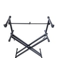 thumbnail image 3 of Luxshiny Black Keyboard Stand Extension with Adjustable Height 1Set Iron Stability Enhancement, 3 of 8