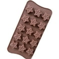 thumbnail image 4 of Star Shaped Silicone Molds Five-Pointed Star Shaped Mold Silicone Star Candy Molds for Baking Resin Soap Jelly, 4 of 7