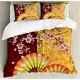 thumbnail image 3 of Ambesonne Floral Duvet Cover Set, 3 of 3