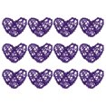thumbnail image 1 of 20uds bolas de ratán Unique Bargains forma de corazón Decoración natural Púrpura 2.36 pulgadas, 1 of 5