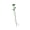 Green, variant on Flower Shape Bees and Butterfly Bath Bowl Watering Stake Watering Station for Garden Backyard Decors Bees Watering Suppl