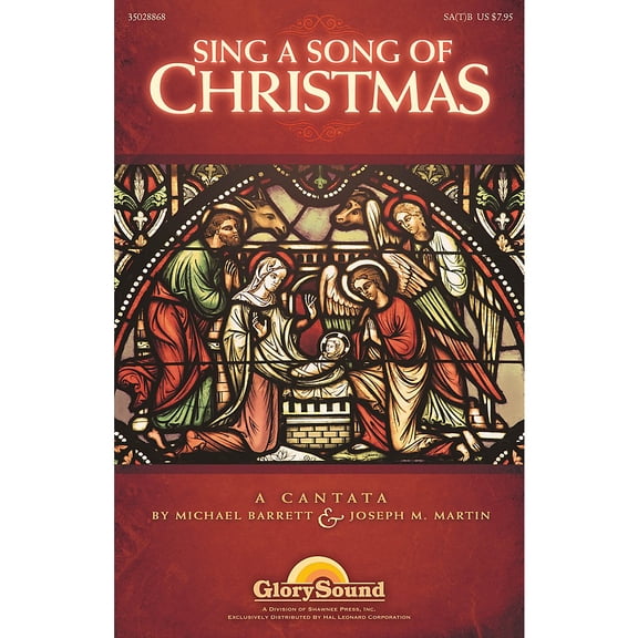 Shawnee Press Sing a Song of Christmas SA(T)B composed by Michael Barrett