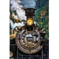 thumbnail image 2 of Mahan, Kathy 11x14 Black Ornate Wood Framed with Double Matting Museum Art Print Titled - Locomotive I, 2 of 4