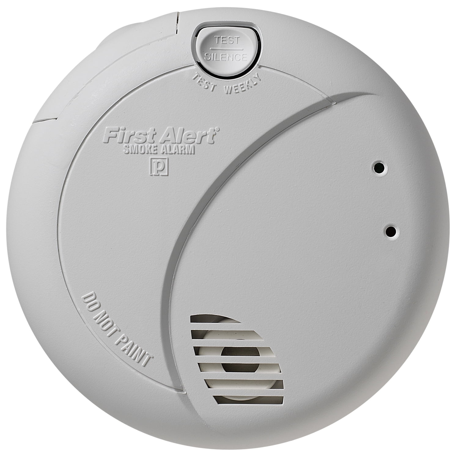 First Alert BRK 7010B Hardwired Smoke Detector with Photoelectric Sensor and 