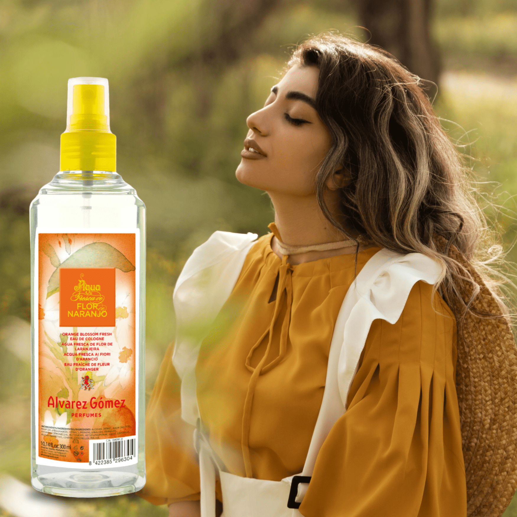 Alvarez Gomez Eau de Cologne – Orange Blossom Fragrance, fl