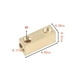 thumbnail image 2 of Terminales de cobre de 20A, conexión rápida sin presión, entrada y salida, juego de conectores cuadrados con tubo termorretráctil y cable sin costura, 20 piezas por caja., 2 of 5
