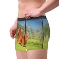 thumbnail image 2 of Salouo horse running freely Print Men's Boxer Briefs,Breathable Underwear Elastic Waistband Briefs for Men-XX-Large, 2 of 5