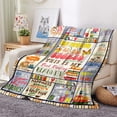 thumbnail image 4 of Book Lover Gift Blanket, Book Club Bookworm Gift, Literary Gift Ideas Throw Blanket, Librarian Gift Throw Blanket for Book Lovers, Warm and Cozy Flannel Blanket 40x50 Inch, 4 of 6