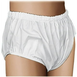 Protex Plastic Pants - Adult Diaper Cover with Covered Elastics (Medium,  Pink)
